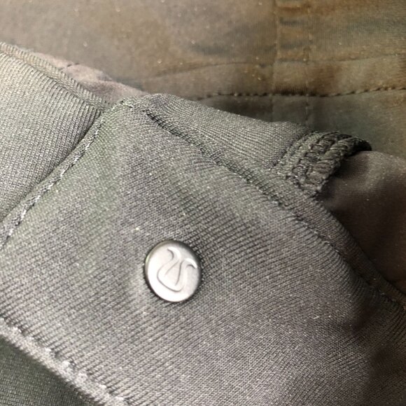 Lululemon City Sleek Slim Fit 5 Pocket Womens Size 2 Black Mid Rise Pants - Picture 4 of 13